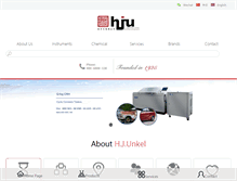 Tablet Screenshot of en.hjunkel.com